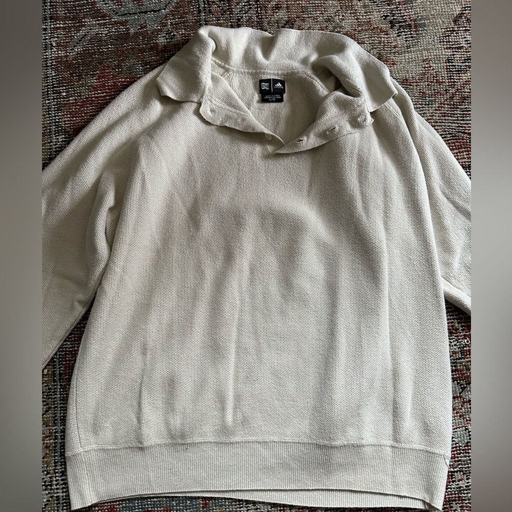 Adidas collared sweater